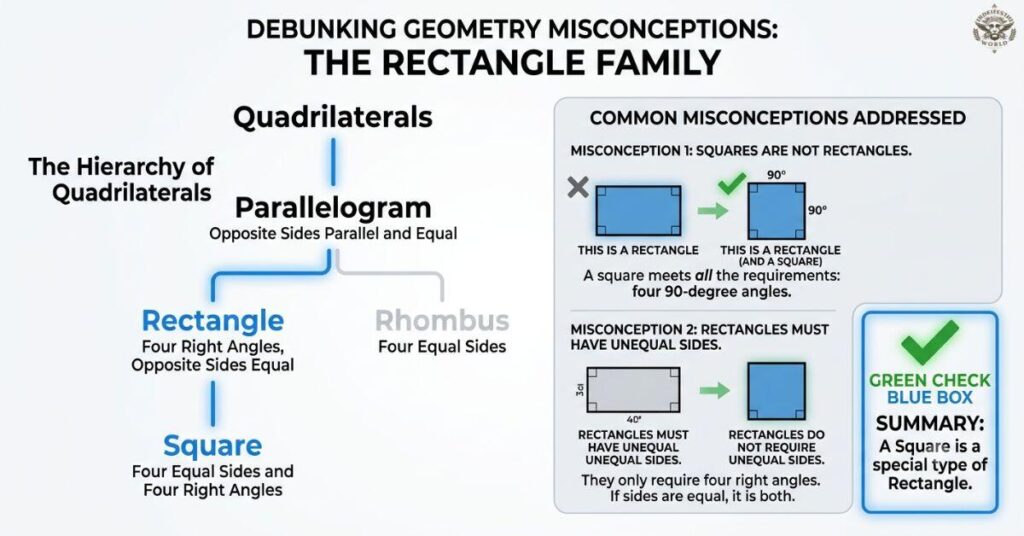 Common Misconceptions About Rectangles