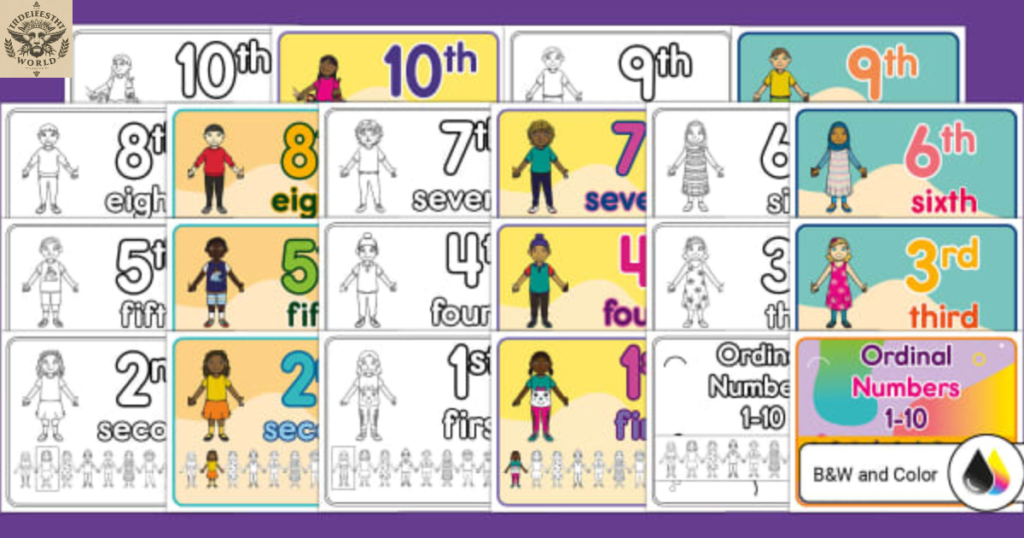 Ordinal Number Ordinal Numbers Every Student Should Recognize