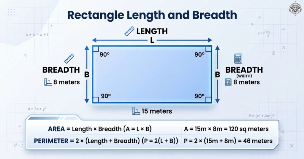 Rectangle Length and Breadth