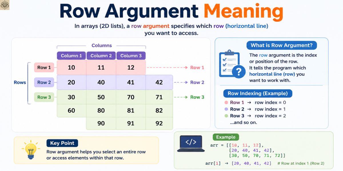 row-argument-meaning