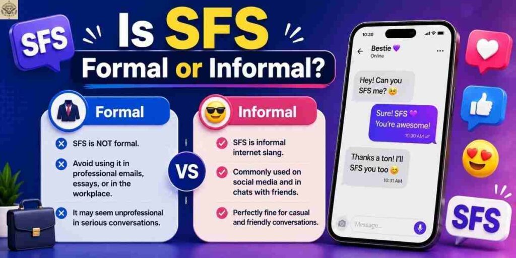is-sfs-formal-or-informal