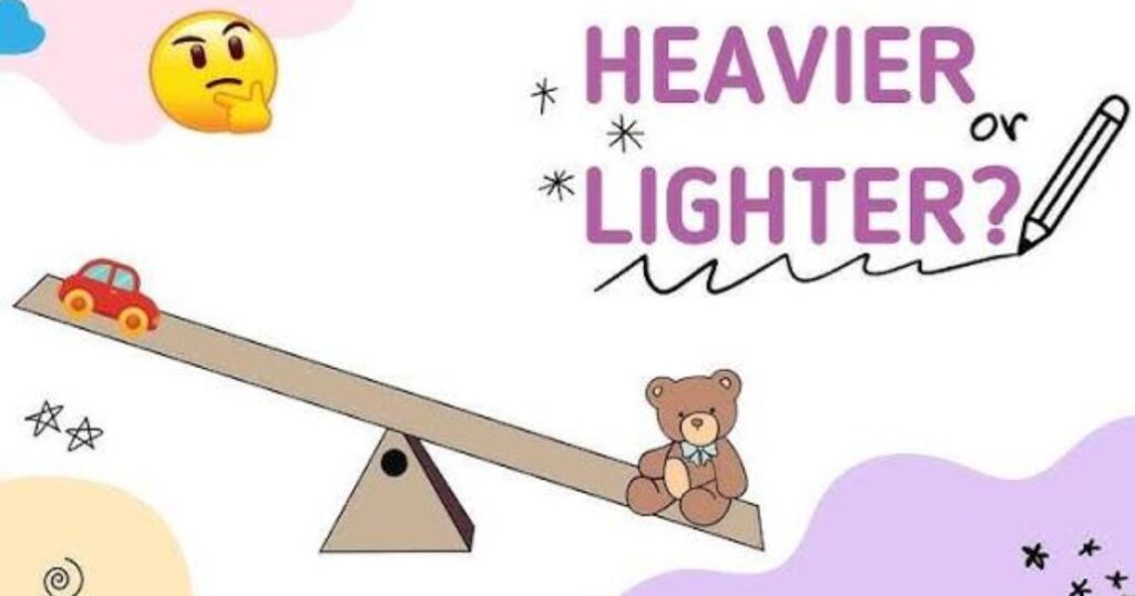Understanding Heavier in Mathematics