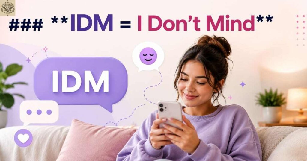 IDM Meaning in Text idm-i-dont-mind